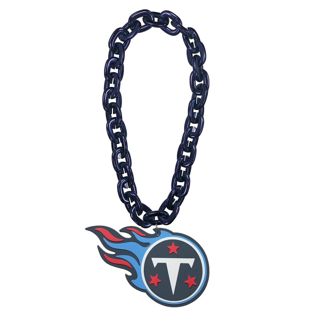 Aminco NFL Tennessee Titans Team Fan Chain, Navy