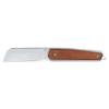CIMO Pocket Knife Navalha Stainless Steel Blade with Jatoba Wooden Handle and Pocket Clip view 1