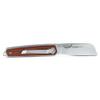 CIMO Pocket Knife Navalha Stainless Steel Blade with Jatoba Wooden Handle and Pocket Clip view 2