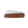 CIMO Pocket Knife Navalha Stainless Steel Blade with Jatoba Wooden Handle and Pocket Clip view 3