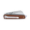 CIMO Pocket Knife Navalha Stainless Steel Blade with Jatoba Wooden Handle and Pocket Clip view 4