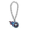 Aminco NFL Tennessee Titans Team Fan Chain, Silver view 1
