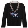 Aminco NFL Tennessee Titans Team Fan Chain, Silver view 2