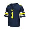 Little King NCAA Infant-Touchdown Pass-Team Football Jersey-Michigan-Navy #1-18 Months view 3