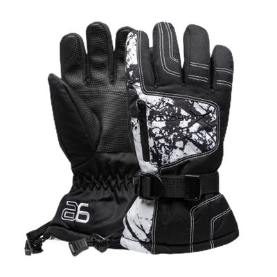 Arctix Kids Snowplow Gloves, Cracked Marble White, X-Large