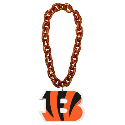 Aminco NFL Cincinnati Bengals Team Fan Chain, Orange