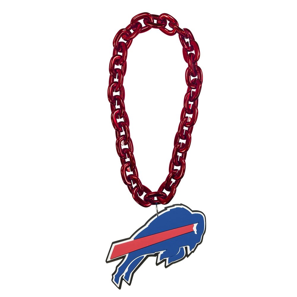 Aminco NFL Buffalo Bills Team Fan Chain, Red