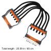 Adjustable Latex Resistance Chest Expander for Muscle Training Lightweight Fitness Bands for Travel Ergonomic Design - Handles Versatile Chest Workout Tool view 3