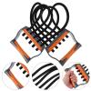 Adjustable Latex Resistance Chest Expander for Muscle Training Lightweight Fitness Bands for Travel Ergonomic Design - Handles Versatile Chest Workout Tool view 4