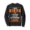 Plumber Idea For Men & Funny Dad Plumbing Engineer Sweatshirt view 1