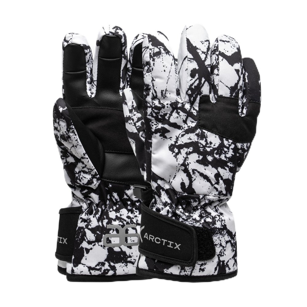 Arctix Kids Matterhorn Glove, Cracked Marble White, X-Large