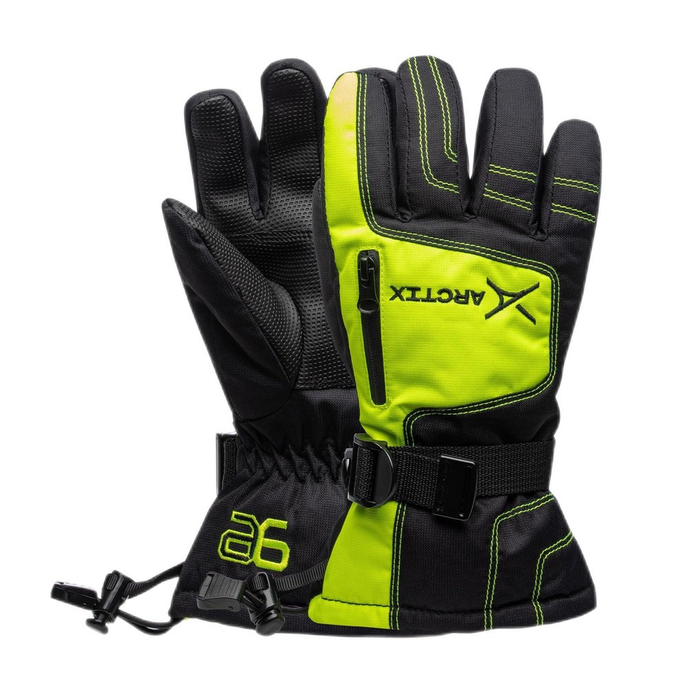 Arctix Kids Snowplow Gloves, Sun Glare, X-Large