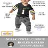 Little King NCAA Infant-Touchdown Pass-Team Football Jersey-Purdue-Black #1-6 Months view 2