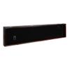 68" Hockey Stick Display Case Ice Hockey Puck, Musket Long Barrel shotgun Wall Cabinet or Wrestling Belt Display Case Rack Frame  Mahogany Finish view 2