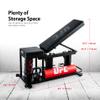 UFC Zone+ Weight Bench, Adjustable Full Body Workout Strength Training Flat, Incline, Decline. Built in Storage and Transport Handle and Wheels, Easy to Store for Home Gym view 3