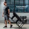 UFC Zone+ Weight Bench, Adjustable Full Body Workout Strength Training Flat, Incline, Decline. Built in Storage and Transport Handle and Wheels, Easy to Store for Home Gym view 4