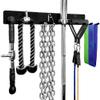 IRON AMERICAN USA Omega Beast Gym Storage Rack 9 OR 11 Hook Heavy-Duty Gym Wall Organizer Gym Caddy Hanger - Gym Accessory Storage - Resistance Bands, Jump Ropes, Barbells, Lifting Belts, Cable Attachments - 2pk view 2