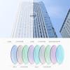HCHES Large Frame Chain Sunglasses Fashion Versatile UV Protection Sunglasses Sunglasses Ladies Sunglasses,4,One size view 4