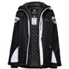 Arctix Kids Insulated Quilted Lining with Reflective Print Cold Weather Peak Performance Jacket, Black, 3T view 1