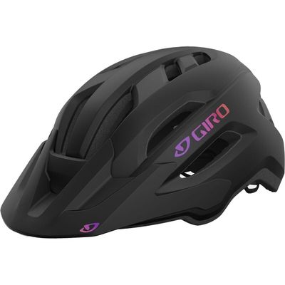 Giro Fixture II MIPS Mountain Bike Helmet for Men, Women, Kids, and Adults  Matte Black/Purple Gradient Logo, Universal Women (50-57 cm)