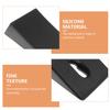 1pair Powerlifting, and Portable of Non-skid Pad, Supplies Load Non- Professional Silicone Jack Deadlift Weight Home for Weightlifting, Bottom Wedges Pad Weightlifting Mat Gym view 4
