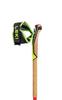 LEKI Mezza Race Aluminum Lightweight Ski Poles for Ski Mountaineering & Backcountry Skiing - Bright Red-Black-Neonyellow - 115 cm view 2