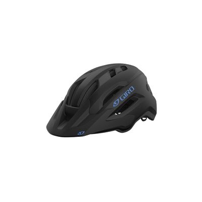 Giro Fixture II MIPS Mountain Bike Helmet for Men, Women, Kids, and Adults  Matte Black/Blue Logo, Universal Youth (50-57cm)