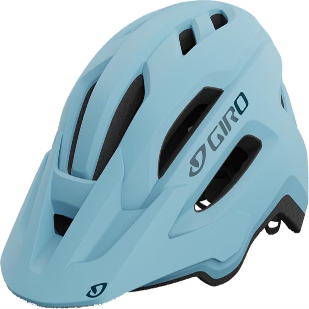 Giro Fixture II MIPS Mountain Bike Helmet for Men, Women, Kids, and Adults  Matte Light Harbor Blue, Universal Women (50-57 cm)