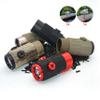 G45 5X Magnifier, Holographic Sight Multiplier Mirror, 5X Mirror Magnifying Glass, Side Foldable Flip Adjustment, with Switch to Side Quick Detachable QD Mount (Tan) view 4