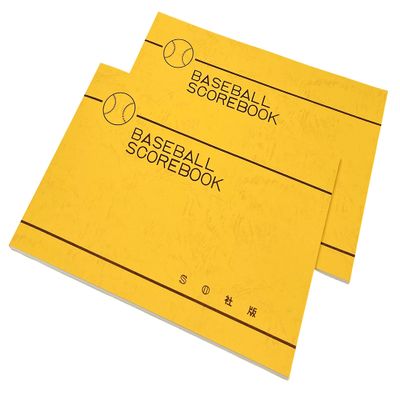 Baseball Scorebook (Popular Edition) Set of 2