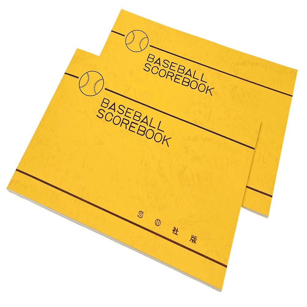 Baseball Scorebook (Popular Edition) Set of 2