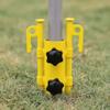 BESPORTBLE Camping Tent Rod Base Fixed Holder Adjustable Awning Pole Storage Stand for Outdoor Activities Compatible Canopy Hiking and Beach Use Easy Installation view 3