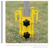 BESPORTBLE Camping Tent Rod Base Fixed Holder Adjustable Awning Pole Storage Stand for Outdoor Activities Compatible Canopy Hiking and Beach Use Easy Installation view 4