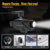 DEFENTAC Pistol Light with Strobe Function for Guns, 600 Lumens Tactical Flashlight for Handguns, High Performance Weapon Light, Magnetic Charging view 4