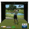Elite Screens GolfSim DIY, 10'x10' Impact Projector Screen for Golf/Multi-Sport Simulation Screen with Metal Grommets. Folded Packing, DIY10X10-IPW1145-F view 4