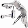 2Pack Stainless Steel 316 Marine Jaw Slide Hinged, Bimini Top Fitting Awning Hardware Fitting Rowing Boat Hardware (with Quick Release Pin & Cam Clamp Style, Diameter:1 Inch 25mm) view 2
