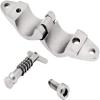 2Pack Stainless Steel 316 Marine Jaw Slide Hinged, Bimini Top Fitting Awning Hardware Fitting Rowing Boat Hardware (with Quick Release Pin Style, Diameter:11/4 Inch 32mm) view 4