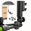 10L0L Heavy Duty Golf Push Cart Umbrella Holder, Aluminium Alloy Base Super Strong Windproof, Universal Umbrella Stand for Mobility Scooter, Stroller, Wheelchair, Beach Chair view 1