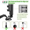 10L0L Heavy Duty Golf Push Cart Umbrella Holder, Aluminium Alloy Base Super Strong Windproof, Universal Umbrella Stand for Mobility Scooter, Stroller, Wheelchair, Beach Chair view 2