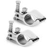 2Pack Stainless Steel 316 Marine Jaw Slide Hinged, Bimini Top Fitting Awning Hardware Fitting Rowing Boat Hardware (with Quick Release Pin Style, Diameter:1 Inch 25mm) view 1