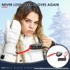 XMJY Women's Ski Glove Leash, 1 Pair Elastic Wrist Straps, Size 5-9 view 2
