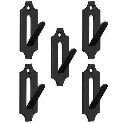 Shimeyao European Mount Skull Hangers Deer Skull Hangers Wall Mount Bracket Hook for Indoor Outdoor Hanging Deer Mule Antelope Coyote Small Animals Complete with Simple Easy Installation(5 Pcs)