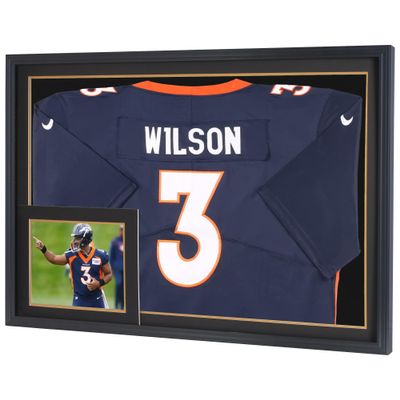 Pro Collector's X Large 36 X 26 Sports Jersey Display Frame Case with 98% UV Protection for Baseball Basketball Football Soccer Hockey Shirt and Uniform, 2 Color Options Mat - Black Frame