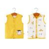 Toddler Baby Boys Girls Winter Sleeveless Cartoon Coat Outwear Warm Coat Vest Girl Outerwear Jackets (C, 18-24 Months) view 2