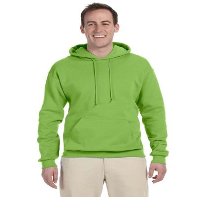 APPAREL GLOBE Men's 8 Oz., Nublend Fleece Pullover Hooded Sweatshirt, Kiwi, X-Large