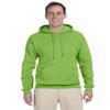 APPAREL GLOBE Men's 8 Oz., Nublend Fleece Pullover Hooded Sweatshirt, Kiwi, X-Large view 1