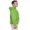 APPAREL GLOBE Men's 8 Oz., Nublend Fleece Pullover Hooded Sweatshirt, Kiwi, X-Large view 3