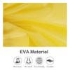 YUNLOVXEE Rain Poncho Raincoats for Adult Reusable - 2-5 Pack EVA Waterproof Rain Coat with Hood, Rain Gear for Men Women (Yellow+Purple) view 4