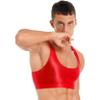YOOJOO Men Sports Bra Crop Tank Top Vest Y-Back Fitness Muscle T-Shirt Clubwear Costume #05 Large view 3