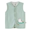 Toddler Baby Boys Girls Winter Sleeveless Cartoon Coat Outwear Warm Coat Vest Girl Outerwear Jackets (Green, 3-6 Months) view 1